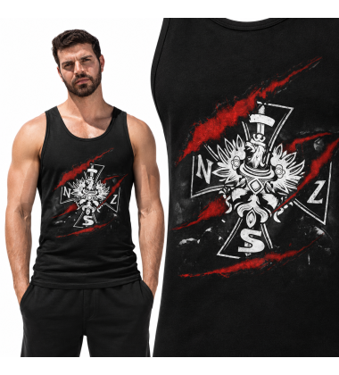 tank-top   patriotyczny NSZ ŻOŁNIERZE WYKLĘCI